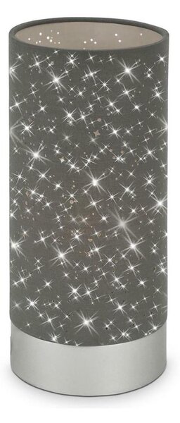 Briloner 7028-014 - Stolní lampa STARRY SKY 1xE14/25W/230V šedá