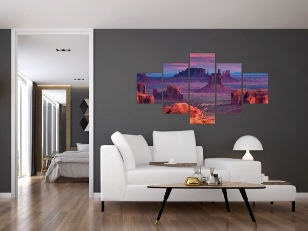 Obraz - Hunts Mesa (125x70 cm)