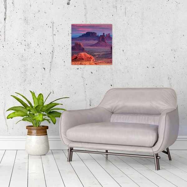 Obraz - Hunts Mesa (30x30 cm)