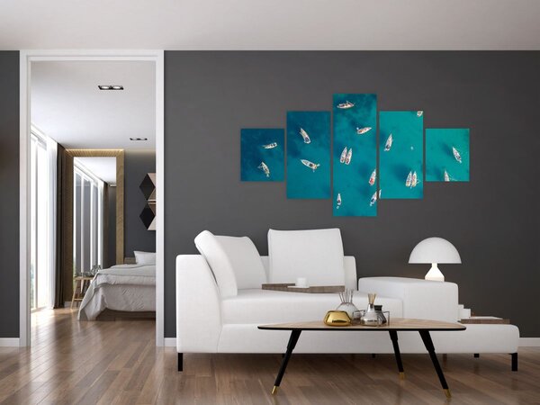 Obraz - Plachetnice (125x70 cm)