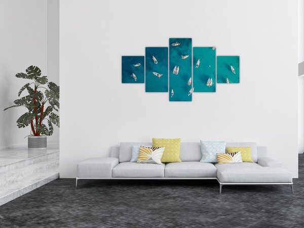 Obraz - Plachetnice (125x70 cm)