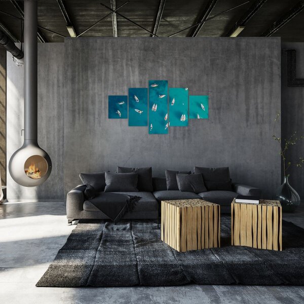 Obraz - Plachetnice (125x70 cm)