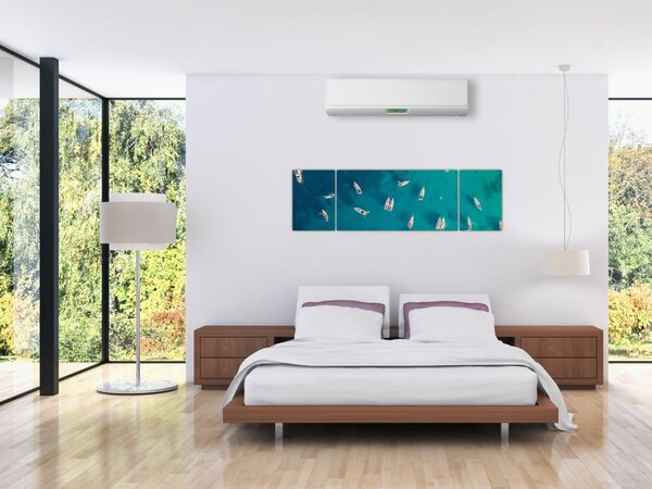 Obraz - Plachetnice (170x50 cm)