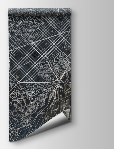 Fototapeta Mapa města, Fototapeta s mapou světa, Populární fototapety, w01695v1 - Tapeko.co.cz