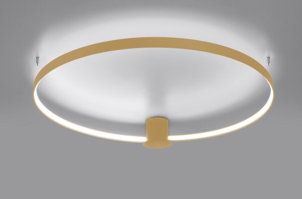 Thoro TH.223 - LED Stropní svítidlo RIO LED/30W/230V CRI 98 4000K pr. 55cm zlatá