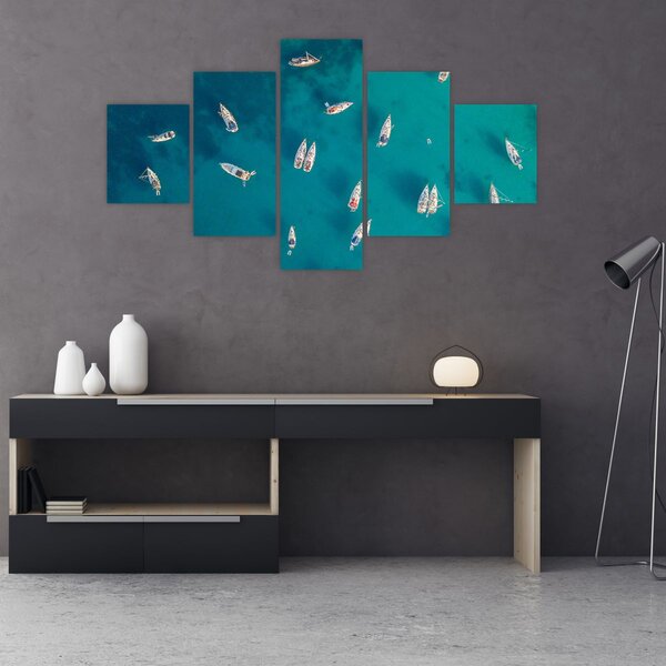 Obraz - Plachetnice (125x70 cm)