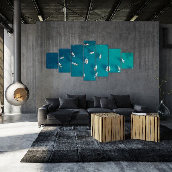 Obraz - Plachetnice (210x100 cm)