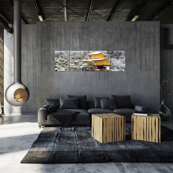 Obraz - Kinkakudži, Japonsko (170x50 cm)