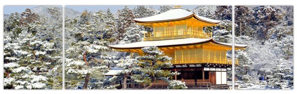 Obraz - Kinkakudži, Japonsko (170x50 cm)
