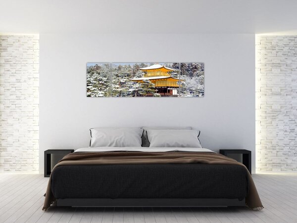 Obraz - Kinkakudži, Japonsko (170x50 cm)