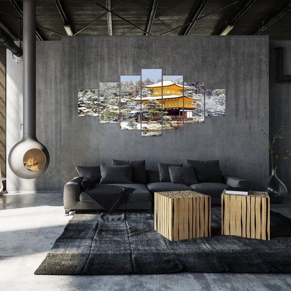 Obraz - Kinkakudži, Japonsko (210x100 cm)