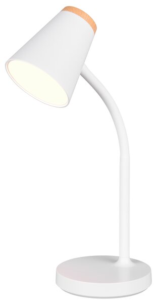 Stolní LED lampa PONGO bílá