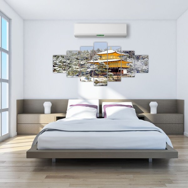 Obraz - Kinkakudži, Japonsko (210x100 cm)