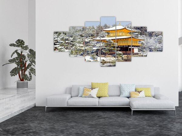 Obraz - Kinkakudži, Japonsko (210x100 cm)