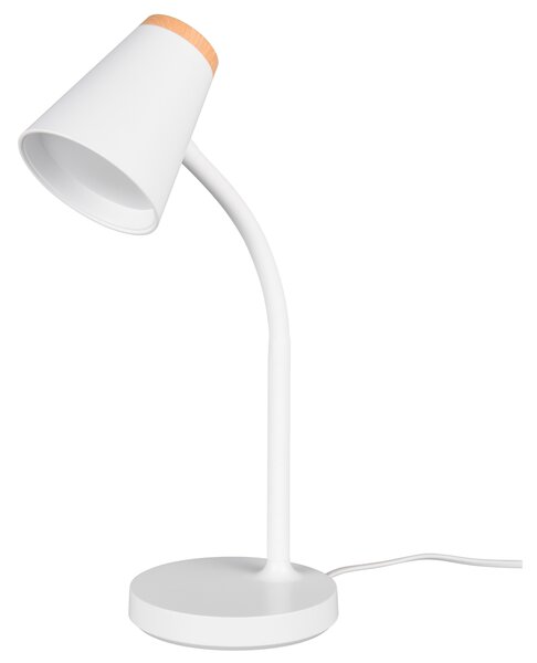 Stolní LED lampa PONGO bílá