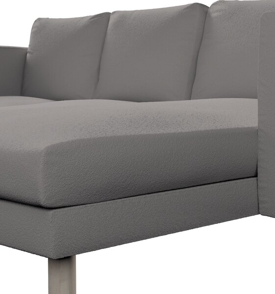 Potah na pohovku IKEA Norsborg 3-místná se šezlongem barva béžová látka pletený vzor