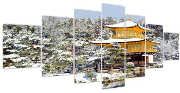 Obraz - Kinkakudži, Japonsko (210x100 cm)