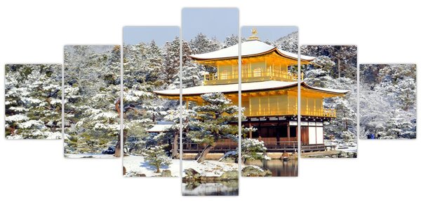 Obraz - Kinkakudži, Japonsko (210x100 cm)