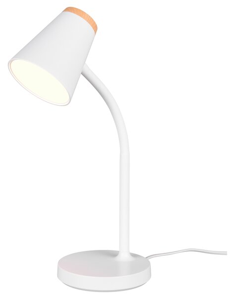 Stolní LED lampa PONGO bílá