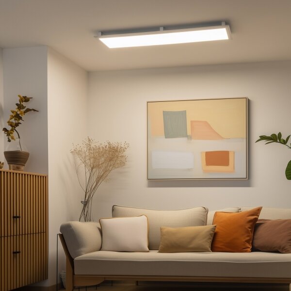Eglo 32734 - LED RGBW Stmívatelný přisazený panel SALOBRENA-C 34W/230V bílá+ DO