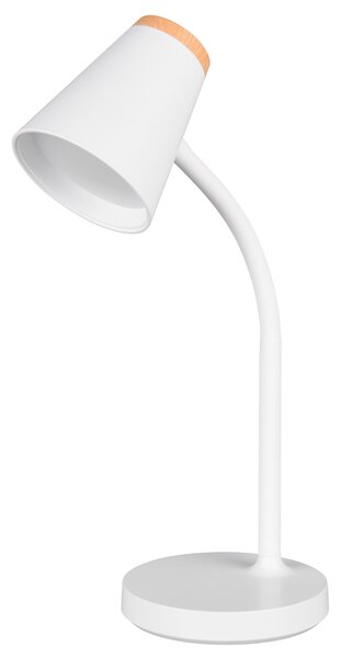 Stolní LED lampa PONGO bílá