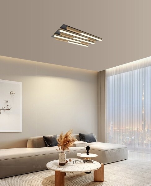 Wofi 9031-506S - LED Stmívatelné stropní svítidlo PALERMO LED/34W/230V dřevo