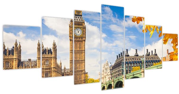 Obraz - Big Ben, Londýn (210x100 cm)