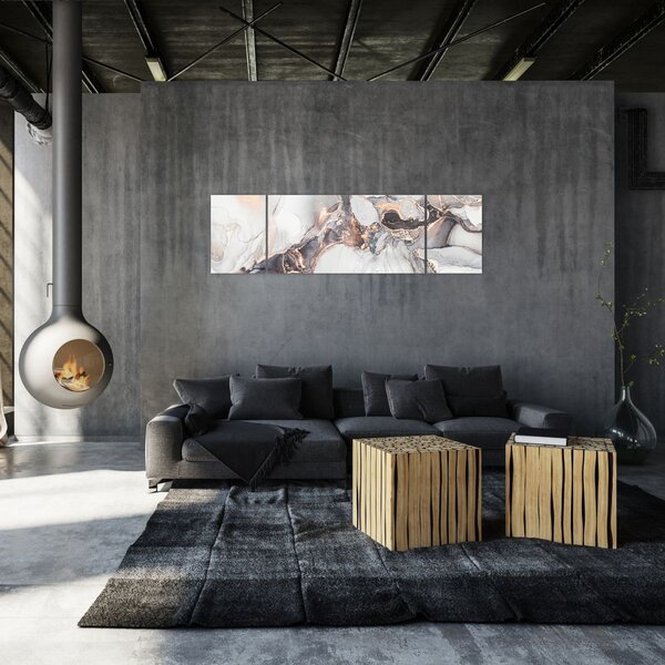 Obraz - Imitace mramoru (170x50 cm)
