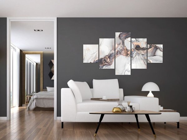 Obraz - Imitace mramoru (125x70 cm)