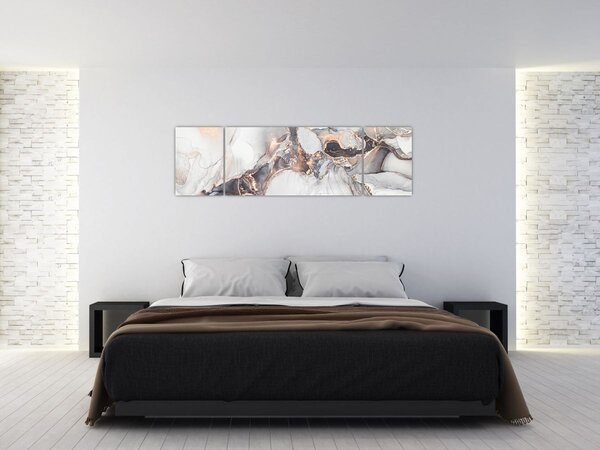 Obraz - Imitace mramoru (170x50 cm)