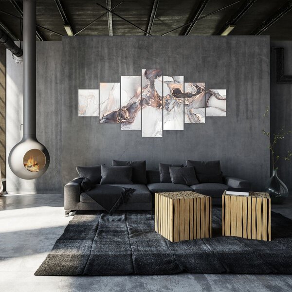 Obraz - Imitace mramoru (210x100 cm)