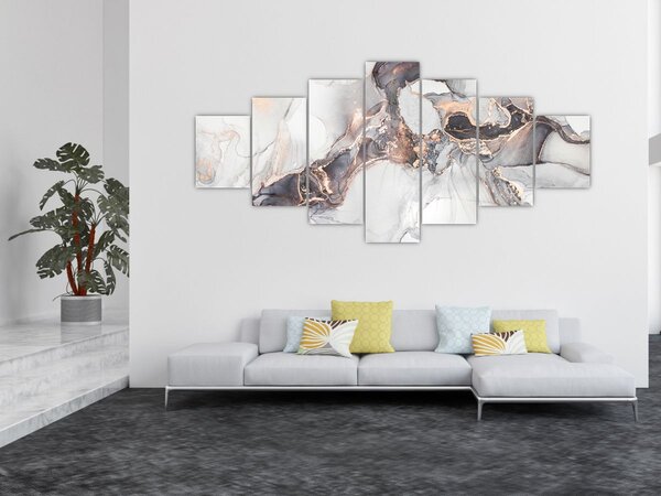Obraz - Imitace mramoru (210x100 cm)