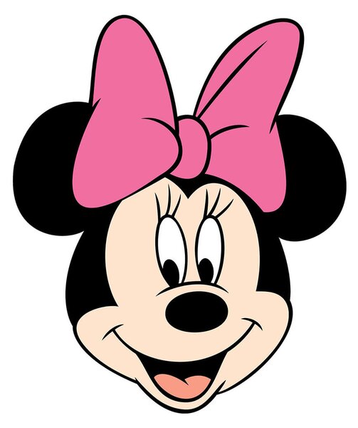 Živá Zeď Dřevěné vybarvovací postavičky Mickey a Minnie