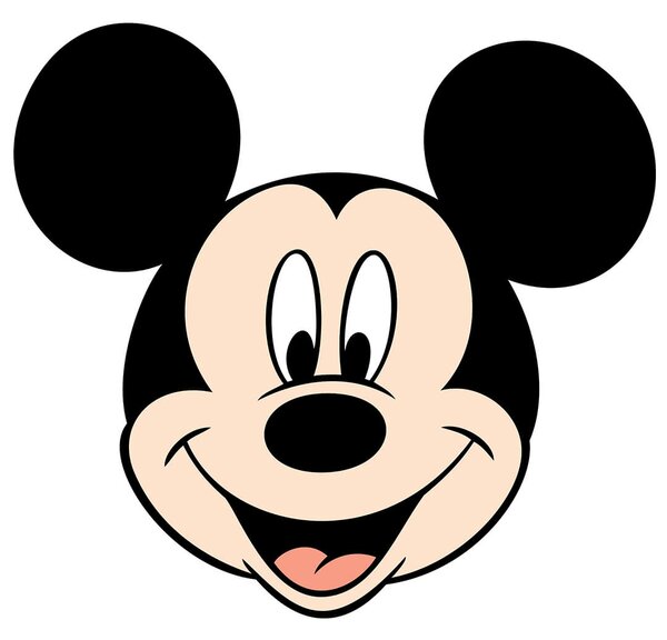 Živá Zeď Dřevěné vybarvovací postavičky Mickey a Minnie