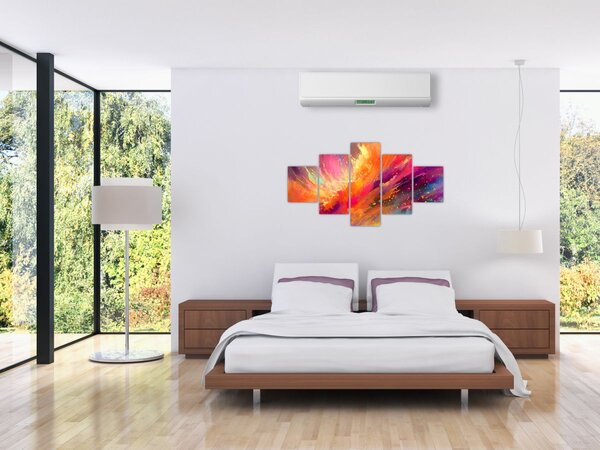 Obraz - Dynamická abstrakce (125x70 cm)