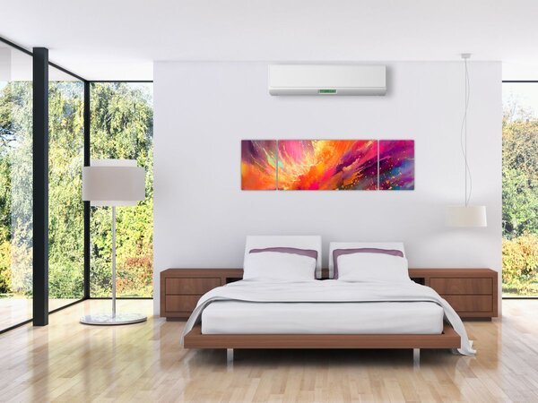 Obraz - Dynamická abstrakce (170x50 cm)