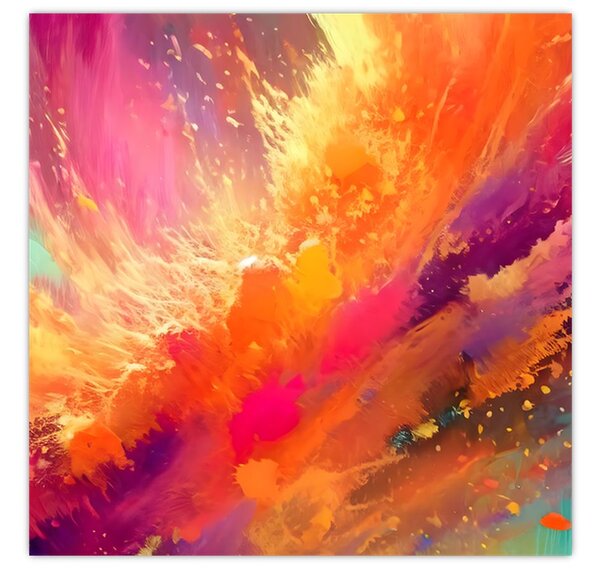 Obraz - Dynamická abstrakce (30x30 cm)