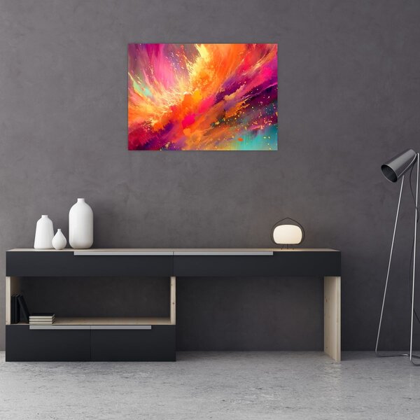 Obraz - Dynamická abstrakce (70x50 cm)
