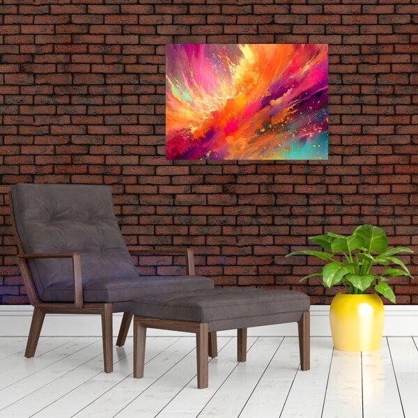 Obraz - Dynamická abstrakce (70x50 cm)