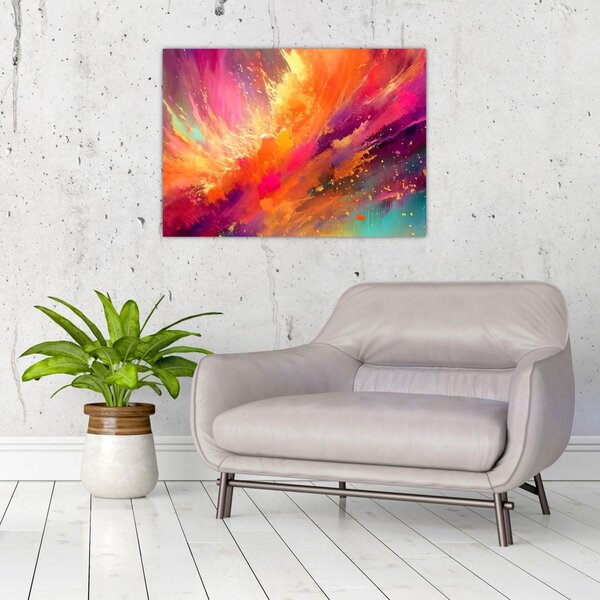 Obraz - Dynamická abstrakce (70x50 cm)