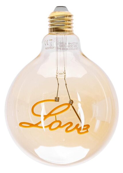 LED Žárovka FILAMENT E27/4W/230V 1800K love - Aigostar