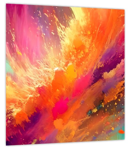 Obraz - Dynamická abstrakce (30x30 cm)