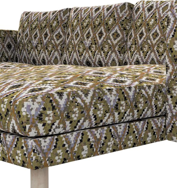Potah na pohovku IKEA Norsborg 3-místná se šezlongem barva vícebarevná látka pletený vzor, vzorované