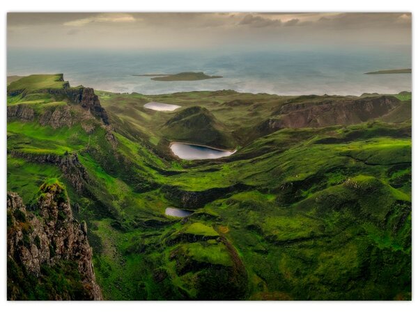 Obraz - Quiraing, Skotsko (70x50 cm)