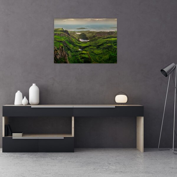 Obraz - Quiraing, Skotsko (70x50 cm)