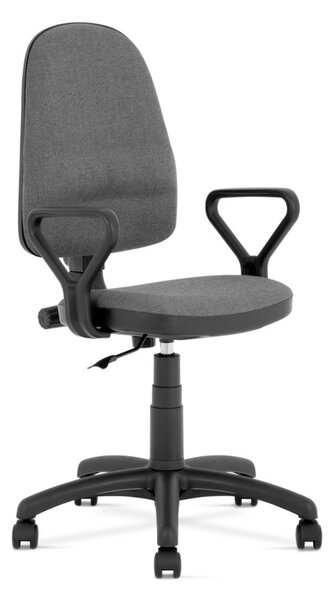 HALMAR Kancelářská židle BRAVO šedá/černá