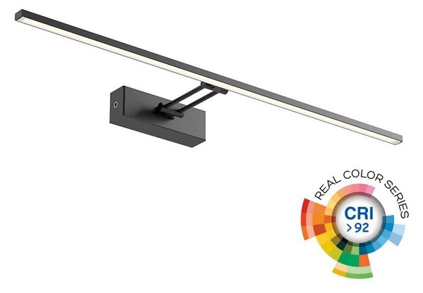 Redo 01-3463 - LED Obrazové svítidlo LINEAR LED/8W/230V 60,5 cm CRI 92 černá