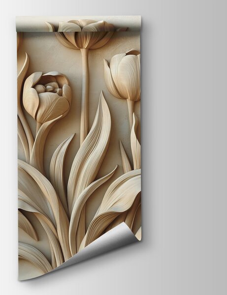 Fototapeta Socha zblízka, 3D květinové fototapety, Populární fototapety, w01852 - Tapeko.co.cz