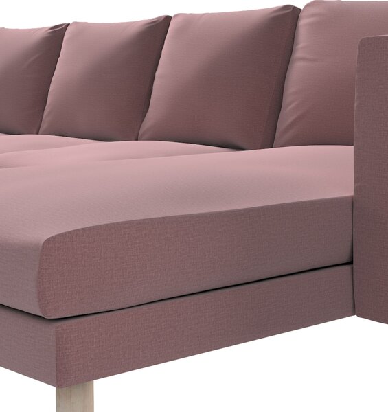 Potah na pohovku IKEA Norsborg 4-místná se šezlongem barva fialová látka sametová