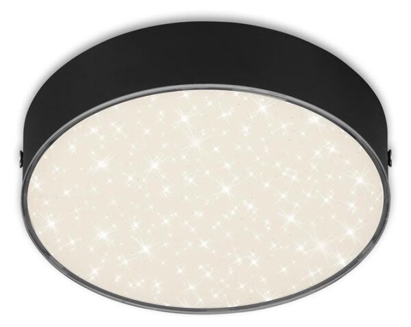 Briloner 7072-415 - LED Stropní svítidlo STAR SKY LED/11W/230V pr. 15 cm černá